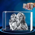 ArtPix 3D Crystal Photo, Customized Gifts for Women, Her, Wife, Men, Mom, Husband, Great Personalized Gift With Your Own Photo, Custom Birthday 3D Picture Landscape, Couples Gifts