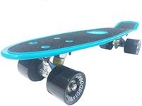 Ridge Skateboards - 22" cruiser with griptape - Complete Skateboard - Blue/Black