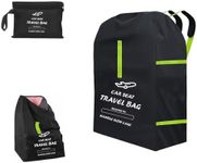 lelewangluo Car Seat Travel Bag, Portable Car Seat Cover Bag for Airplane, Large Waterproof Gate Check Bag with Shoulder Strap for Child Seats