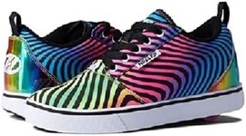 Heelys Girl's Pro20 Prints (Little Kid/Big Kid/Adult) Black/Rainbow 13 Little Kid M