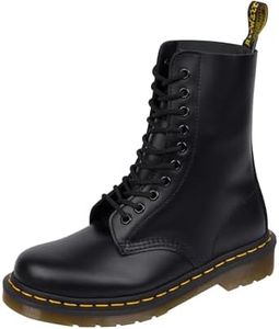 Dr. Martens 1490 10 Eye Boot Men's Fashion Boots, Black, 11 US