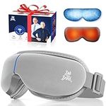 BOB AND BRAD Eye Massager with Heat and Cooling, EyeOasis 3 Elite Electric Eye Mask for Migraines, Heated Eye Mask for Dry Eyes Strain Relief Improve Sleep, Birthday Gifts for Women Men Mom Dad