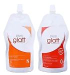 Glatt Professional Hair Straightening Cream Set for unisex