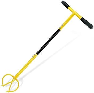 Byhagern Twist Tiller Manual, Garden Claw Cultivator with Long Handle, Hand Tiller Tool for Plant Box and Gardening Bed