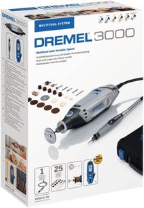 Dremel 3000 Rotary Tool Kit – Variable Speed Multi-Use Tool Set