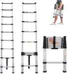 8.5Ft/2.6M Telescopic Ladder Portab