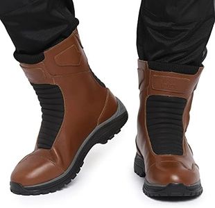 ROYAL ENFIELD E-39 Short Riding Boot Brown EU 44