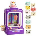 Catcher Claw Machine Arcade Game, Electronic Small Toys, Mini Vending Machine, Arcade Candy Capsule Claw Game Prizes Toy for Kids |Tabletop Candy Grabber Vending Machine ((Design As Per Availability)