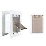 PetSafe Wall Entry Pet Door with Telescoping Tunnel, Small, 1.56401 kg