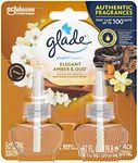 Glade Elegant Amber & Oud PlugIns Scented Oil Air Freshener Refills - 2ct/1.34 fl oz