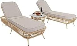 yoyomax Outdoor Lounge Chairs Set o