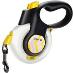 FIDA AutoBrake Retractable Dog Leash. Advanced Patented Design for Dog Pulling, 16 ft Heavy Duty No Pull Pet Walking Leash for Extra Large Breeds. Tangle Free, Soft Grip, X-Large Size.