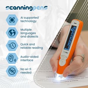 C-Pen Exam Reader – Portable Text-to-Speech Scanner