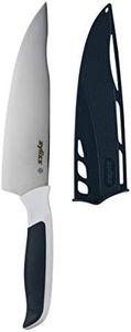 Zyliss E920210 Comfort Cuchillo de Chef, 18,5cm, Acero Inoxidable Japonés, Mango Gris Oscuro/Blanco, Cuchillo de Cocina Cocinero Multiusos, Apto Para Lavavajillas