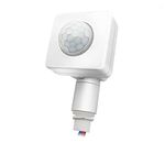 HWMATE 180 Degrees Adjustable Infrared Ray Human Motion Sensor White 15/32″Aperture