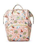 House of Quirk 18 Litres Baby Diaper Bag Maternity Backpack - Pink Fox