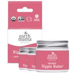 Earth Mama Organic Nipple Butter for Breastfeeding and Dry Skin, 2-Fluid Ounce (3-Pack)