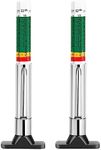 Tire Tread Depth Gauge,Tire Tread Gauge Color Coded,Tread Depth Gauge in 1/32 inch(Pack of 2)