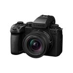 Panasonic Lumix S5 IIX, Full Frame Mirrorless Camera, Dual Native ISO & S-R1840E 18-40mm S lens, 4K 60P & 6K 30P Unlimited Recording, Flip Screen, Wi-Fi, Phase Hybrid AF, Active IS, Black