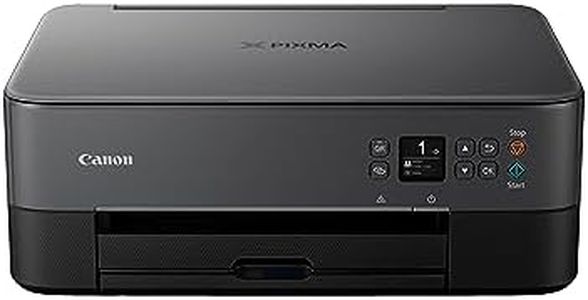 Canon Pixma TS5350a Impresora Multifunción 3 en 1, Sistema de Inyección de Tinta, Impresión, Escaneo y Copia, WiFi, Impresión a Doble Cara, Cartuchos Fine, Bandeja Frontal y Posterior, Negro