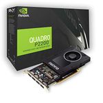 PNY Quadro P2200 Professional Graphic Card 5GB GDDR5 PCI Express 3.0 x16, Single Slot, 4x DisplayPort, 5K Support, Ultra-quiet active fan