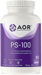 AOR - PS-100 Phosphatidylserine 100mg, 60 Capsules - Phosphatidylserine Supplement for Memory Health, Concentration Supplements & Cognitive Supplement - Brain Support Supplements for Memory and Focus