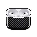 LICHIFIT Carbon Fiber Ultra-thin Case Cover Skin for Apple AirPods Pro Charging Box Storage Scratch-resistant