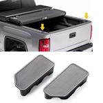 Moonlinks Bed Rail Stake Pocket Cover for 2014-2018 GMC Sierra 1500 and Chevrolet Silverado 1500/2500/2500HD/3500(Set of 2)