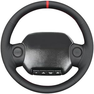 MEWANT Hand Sewn Steering Wheel Cover Wrap for Dodge RAM 1500 2500 3500 Dakota 1994-1997 Steering Wheel Accessories for Dodge RAM 1500 2500 3500
