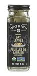 Watkins Gourmet Organic Spice Jar, Bay Leaves, Non-GMO, Kosher, 4.9 g