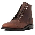 Thursday Boot Company Men's Captain Rugged and Resilient Cap Toe Boot, Arizona Adobe, 11.5