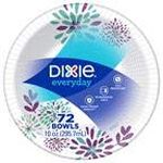 Dixie Everyday Multi Purpose Disposable Bowls - 72ct White