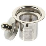Cabilock Tea Infuser Coffee Strainer Tea Strainers for Loose Tea, Stainless Steel Tea Strainer Insert with Lid Tea Filter for Teapots Cups Mugs to Brewing Steeping Loose Leaf