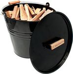 Valiant Fireside Kindling, Log, Coal & Fuel Storage Skuttle Bucket (FIR243)