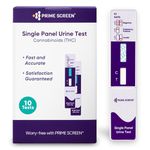 Prime Screen [10 Pack] Marijuana Drug Test Kit - The Most Accurate Medically Approved Urine Drug Screening Test - Detecting Any Form of THC Cannabis - WDTH-114