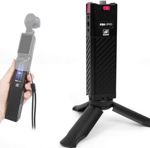 Metal Battery Charging Handle for DJI Osmo Pocket 3, Built-in 5000mAh Battery, 22.5W Fast Charging, with Mini Tripod Included​