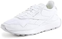 Reebok Unisex Classic Leather Legacy Cross Trainer, FTWWHT/FTWWHT/CDGRY2, 13 US Men