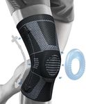 NEENCA Professional Knee Brace for Pain Relief, Medical Knee Compression Sleeve, Knee Support with Horizontal Knit Tech for Meniscus Tear, ACL, Arthritis, Joint Pain, Runner, Workout- FSA/HSA APPROVED