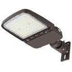 Dakason 240W LED Parking Lot Light Adjustable Arm & Slip Fitter in 1 Mount with Dusk to Dawn Photocell, 100-347V 36000LM Outdoor Flood Light Fixture, 5000K IP65 LED Shoebox Lighting, ETL Listed