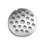 TSM #32 Stainless Steel Meat Grinder Plate (1/2")