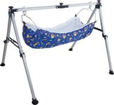 INF Folding Baby Cradle for Boys and Girl, Ghodoyu Poratble Folding Swing Cradles