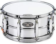 Pearl Sensitone Heritage Steel Alloy Snare Drum - 6.5 x 14-inch - Polished