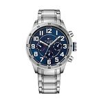 Tommy Hilfiger Analogue Multifunction Quartz Watch for Men with Silver Stainless Steel Bracelet - 1791053