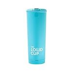 The LoudCup 20 oz Tumbler + Stadium Horn with Snap-Fit Lid - Insulated Cup Reusable Water Bottle Coffee Travel Mug - Worlds Loudest Cup for Game Day (Single (1 Tumbler), Bluejay Blue)