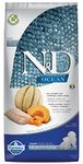 Farmina N&D Ocean Puppy Med/Maxi Dog Food | Cod, Pumpkin & Cantaloupe Melon | Supports Growth & Development | Complete Food for Puppies| 12kg