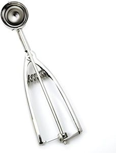 Norpro 18/8 Stainless Steel 1.5 Tbsp Scoop Cookie Dough/Melon Baller Handwashing, Silver