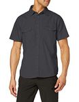 Craghoppers Mens Kiwi Short Sleeve Hiking Shirt, Dark Grey, XL EU