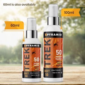 Pyramid Trek 50 DEET Insect Repellent Spray, 100ml