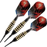 Viper Atomic Bee Soft Tip Darts, Black, 16 Grams