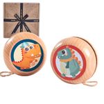 Yoyo | Twin-Pack Wooden Yo Yo for Kids | 2 x Yoyo Kids Toy | Perfect Kids Yoyo for Boys and Girls | Quality Yo Yo Kids Game | Fun Yo-Yo Activity